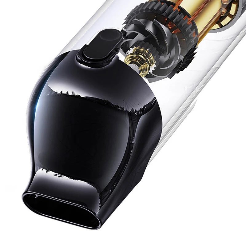 (Melns) Baseus A5 Car Vacuum Cleaner 16000pa 130W Auto Vacuum 7500mAh Household Vacuum