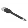 DeLOCK FPC plakanā lentes kabelis 86936 USB Type-C uz Gigabit LAN 15 cm