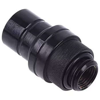 Armatūra Alphacool 17440 — misiņa datora dzesēšanas armatūra, melna, 32×86×32 mm