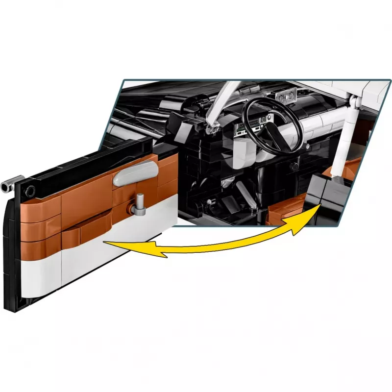 Konstrukcijas rotaļlieta Cobi Citroën DS 19 Executive Edition modelis COBI-24350 – mērogs un bloku komplekta detaļas nav norādītas
