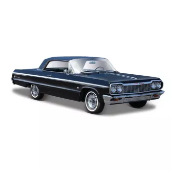 Kompozītais modelis Chevrolet Impala 1964 1/24 zils