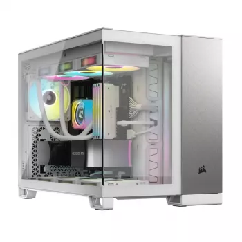 PC korpuss Corsair CC-9011289-WW Midi Tower Pelēks, Balts