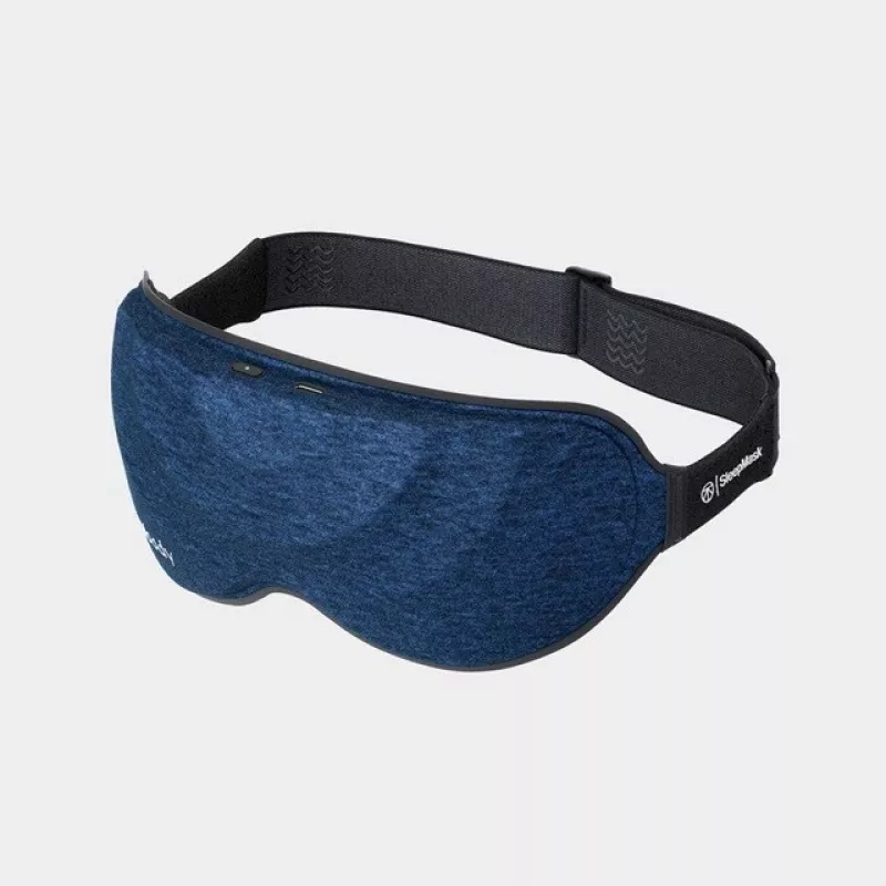 Therabody SleepMask masieris sejai, melns, zils