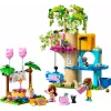 Konstruktora rotaļlieta LEGO Friends 42666 Kaķa dzimšanas dienas ballītes koka mājas komplekts, 321 gab., 6+ gadi, 180×160×100 mm
