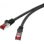 Renkforce RF-4979744 Ethernet komutācijas kabelis melns