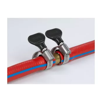 Butterfly Clamp DeLOCK 19450 16-25mm 10 pieces Melns