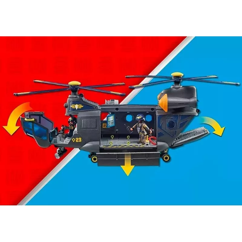 Playmobil City Action 71149 rotaļu komplekts ar policiju un transportlīdzekļiem