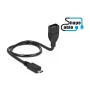 USB kabelis Micro-USB B USB A DeLOCK 83928 0.5m