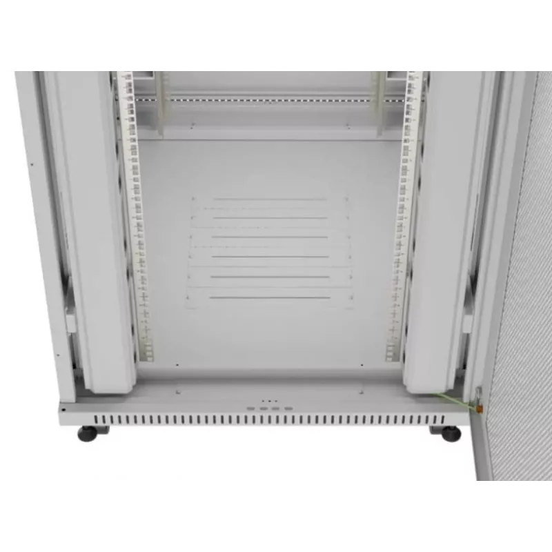 19 collu statīva skapis LANBERG FF01-8047-23SL 47U 800x1200 mm pelēks ar perforētām durvīm