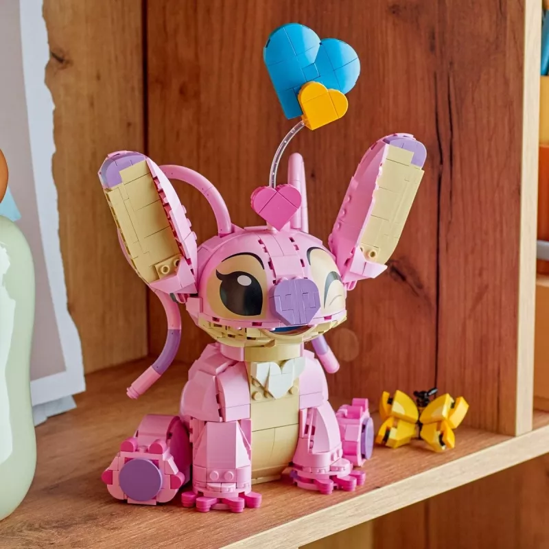 LEGO Disney kolekcionējama mini būvfigūra Andzia Angel 43257 — 784 gab., 250 mm augstums, vecumam 9+