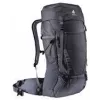 Mugursoma DEUTER Futura Air Trek 45 L — unisex alpīnisma soma, 45 L (paplašināma līdz 55 L), 2 kg, augšējā ielāde, melna