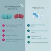 Menstruālo sāpju masētājs Beurer EM 50 Berry — elektriska ierīce menstruālo sāpju mazināšanai