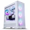 PHANTEKS Eclipse G400A PC korpuss + Glacier M25 Gen2 AiO šķidruma dzesēšana - Balts