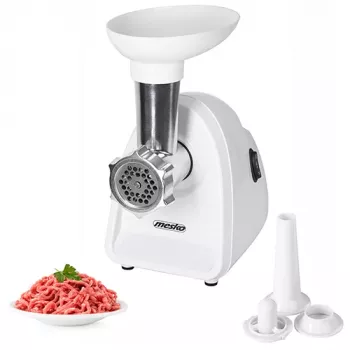 Gaļas mašīnīte Mesko Home MS 4809 1500 W Balta