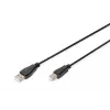 Assmann USB savienojuma kabelis. A-B M/M tipa. 1,8 m. Piemērots USB 2.0. UL. bl (AK-300102-018-S)
