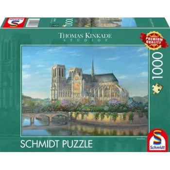 Thomas Kinkade Studios: Notre Dame, puzle 1000 gab.