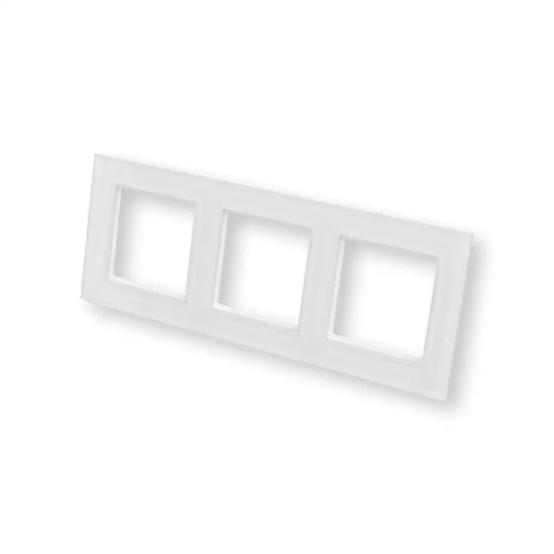 eQ-3 Homematic IP 162147A1 stikla rāmis, 3 vietu, balts