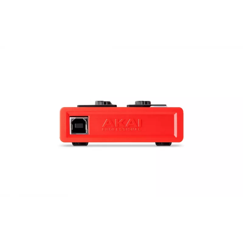 Akai LPD8 MKII MIDI tastatūra 8 taustiņi USB Melns, Sarkans