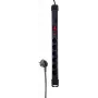 Strāvas sadales bloks PDU ShiverPeaks BS09-20565 6 maiņstrāvas rozetes melns