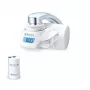 BRITA krāna ūdens filtrs modelis 1.2023.0413, 3 režīmi, 5-pakāpju kārtridžs, 600 L tilpums, balts, 5 krāna adapteri