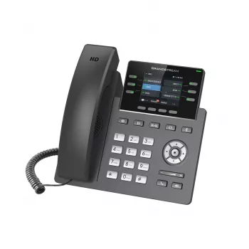 IP tālrunis Grandstream GRP2613W melns 4 līnijas TFT 2.4 collas