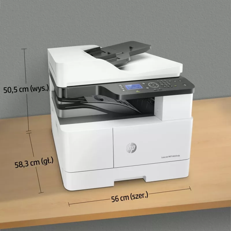 Daudzfunkciju printeris HP LaserJet M443nda lāzera A3 1200 x 1200 DPI 24 lpp./min.