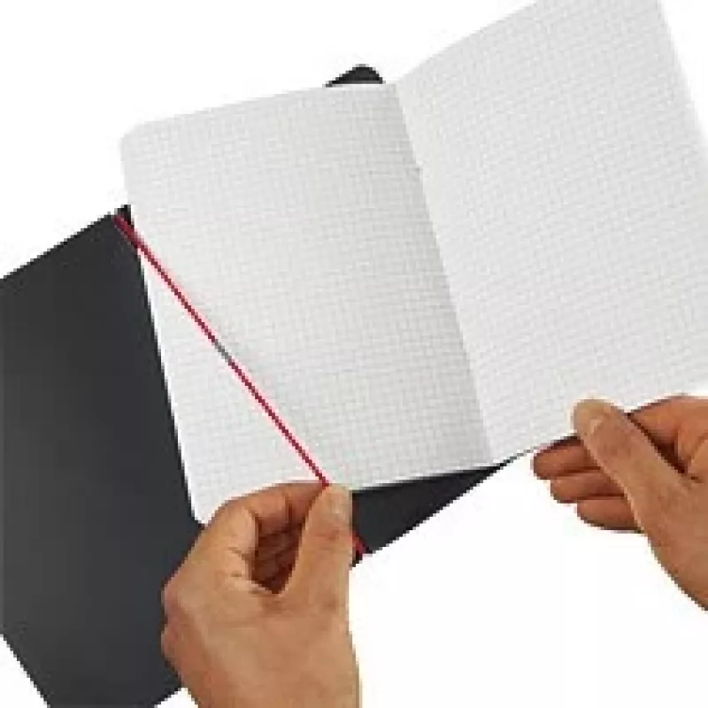 Writing Notebook Herlitz 11361599 A6 40 Sheets Melns