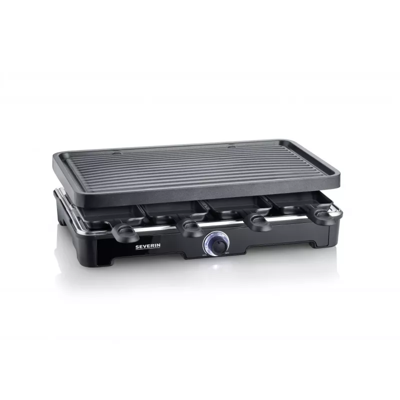 Raclette grils Severin RG 9670 8 personām 1400 W melns