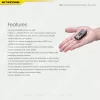 Nitecore TIP SE Melns rokas lukturītis LED