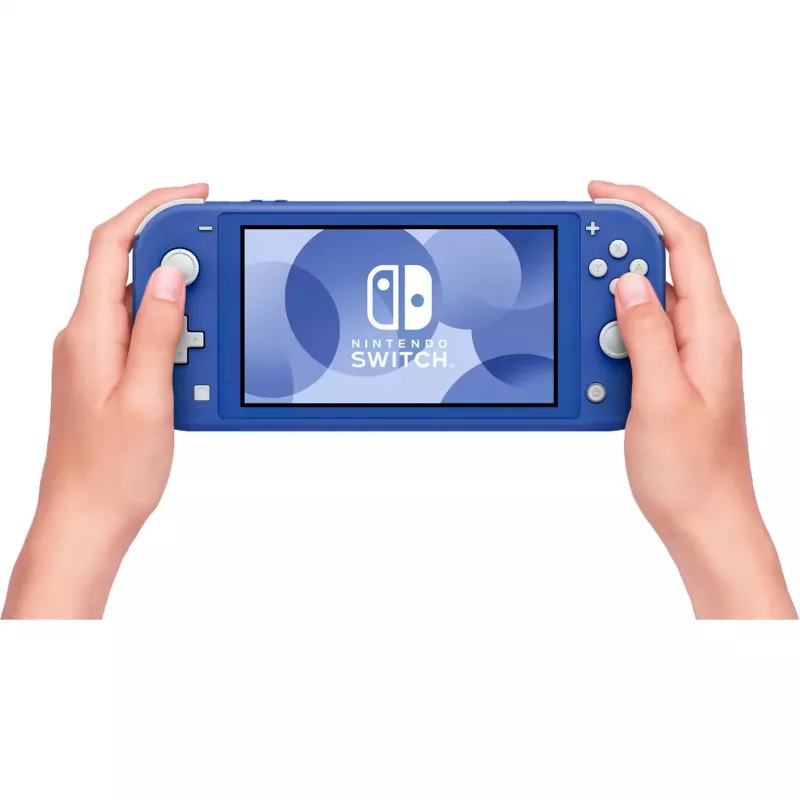 Switch Lite (bez barošanas avota), spēļu konsole zila