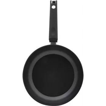Cepamā panna LAMART LP1002 MARCHE 24 cm — alumīnija, ar nepiedegošu pārklājumu, melna