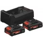 Bosch 2x EXBA18V-40+ GAL 12V/18V-80 1600A0373J instrumenta akumulators un lādētājs 18 V 4 (1600A0373J)