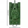 Būvkomplekts Cobi KV-2 Otrais pasaules karš 510 gab.