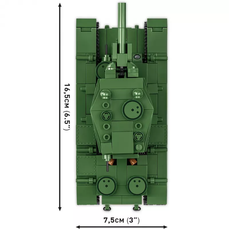 Būvkomplekts Cobi KV-2 Otrais pasaules karš 510 gab.