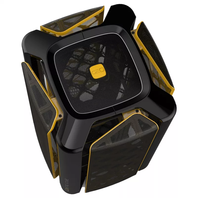 Datora korpuss Geometric Future M2 THE ARK Mini-ITX korpuss melns