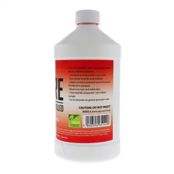 Dzesēšanas šķidrums XSPC Pure Coolant 1 L (sarkans UV) datoru šķidruma dzesēšanas sistēmām