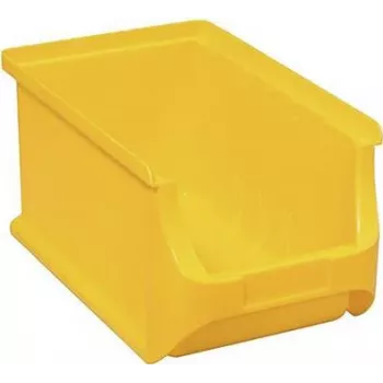 Uzglabāšanas kaste allit 456210, 150×125×235 mm, dzeltena, plastmasa