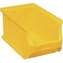 Uzglabāšanas kaste allit 456210, 150×125×235 mm, dzeltena, plastmasa