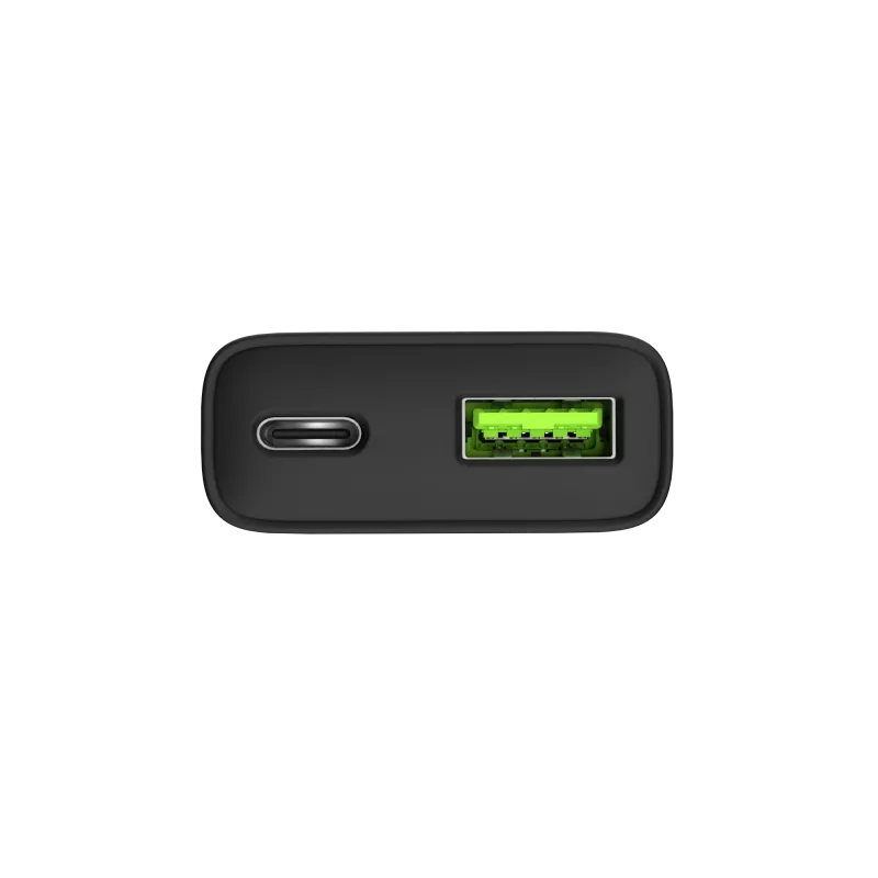 Strāvas adapteris NATEC Ribera NUC-2377 — 1×USB-A, 1×USB-C, 3 A izeja