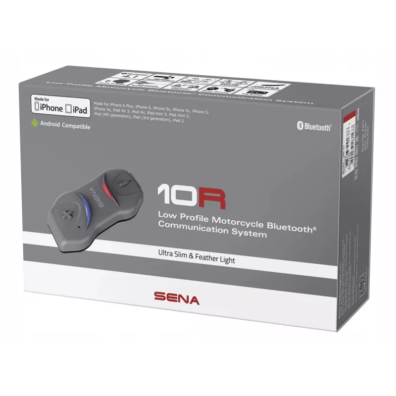 Headset Sena SENA 10R Single Melns 10R-02