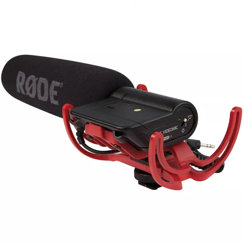RØDE VideoMic Rycote Black digitālās kameras mikrofons