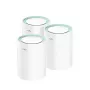 Cudy M1300 3-PACK bezvadu tīkla sistēma Divu joslu (2.4 GHz / 5 GHz) Wi-Fi 5 (802.11ac) Balta 1 Iekšējā