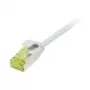 komutācijas kabelis RJ45, CAT6A 500MHz, 5m, pelēks, U/FTP, plāns apaļš d=3,8mm, TPE/LSZH(Superflex), AWG32, ar Cat.7 izejmateriāla kabeli, Synergy 21 (S217307V3)