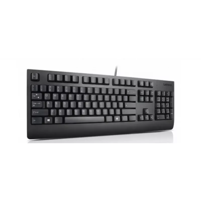 Lenovo 4X30M86893 tastatūra universāla USB QWERTZ vācu melna