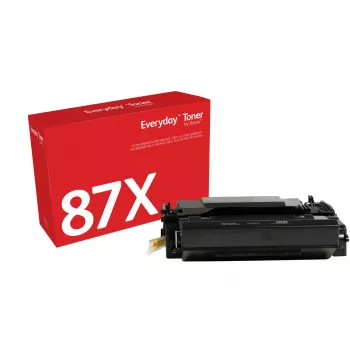 Everyday™ melnais toners, Xerox, saderīgs ar HP 87X (CF287X), lielas ietilpības