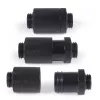 Alphacool ES D-Plug 25,5mm G1/4 AG uz G1/4 AG - Deep Melns (17580)