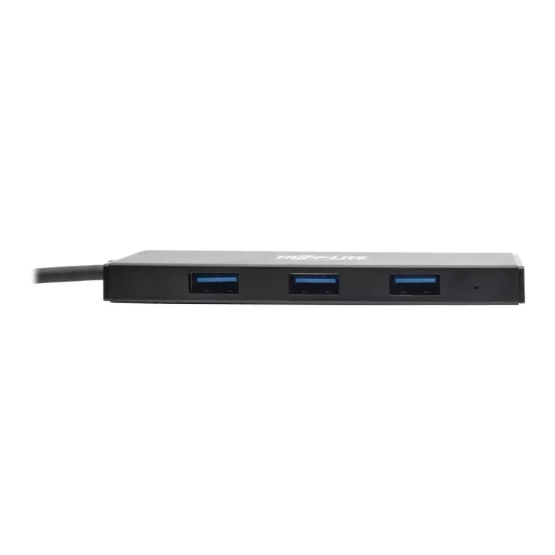 4-Portu īpaši plāns pārnēsājams USB 3.0 SuperSpeed centrmezgls U360-004-plāns