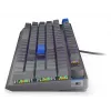 Bezvadu tastatūra ENDORFY Thock V2 — ergonomisks izkārtojums, RGB apgaismojums, bezvadu savienojums