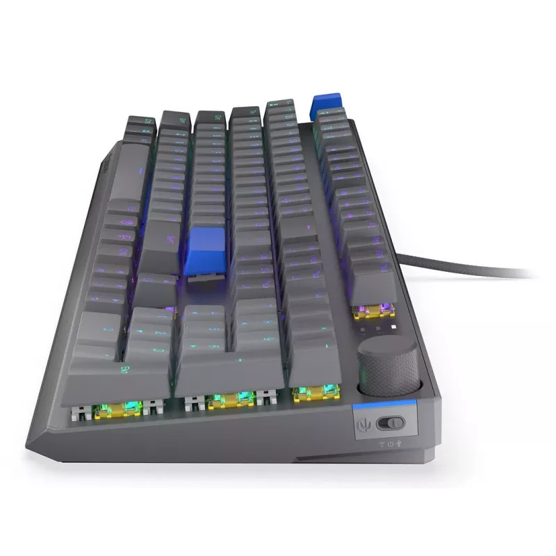 Bezvadu tastatūra ENDORFY Thock V2 — ergonomisks izkārtojums, RGB apgaismojums, bezvadu savienojums