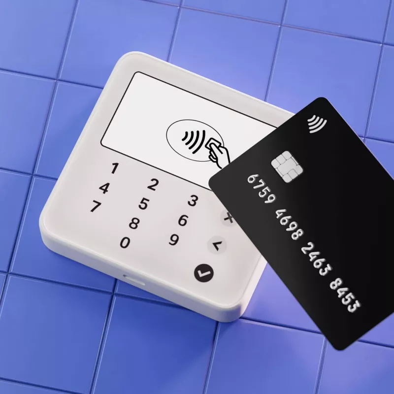 Karšu lasītājs SumUp RDR-SUL-010 — bezkontakta (NFC) un čipu (EMV) maksājumi